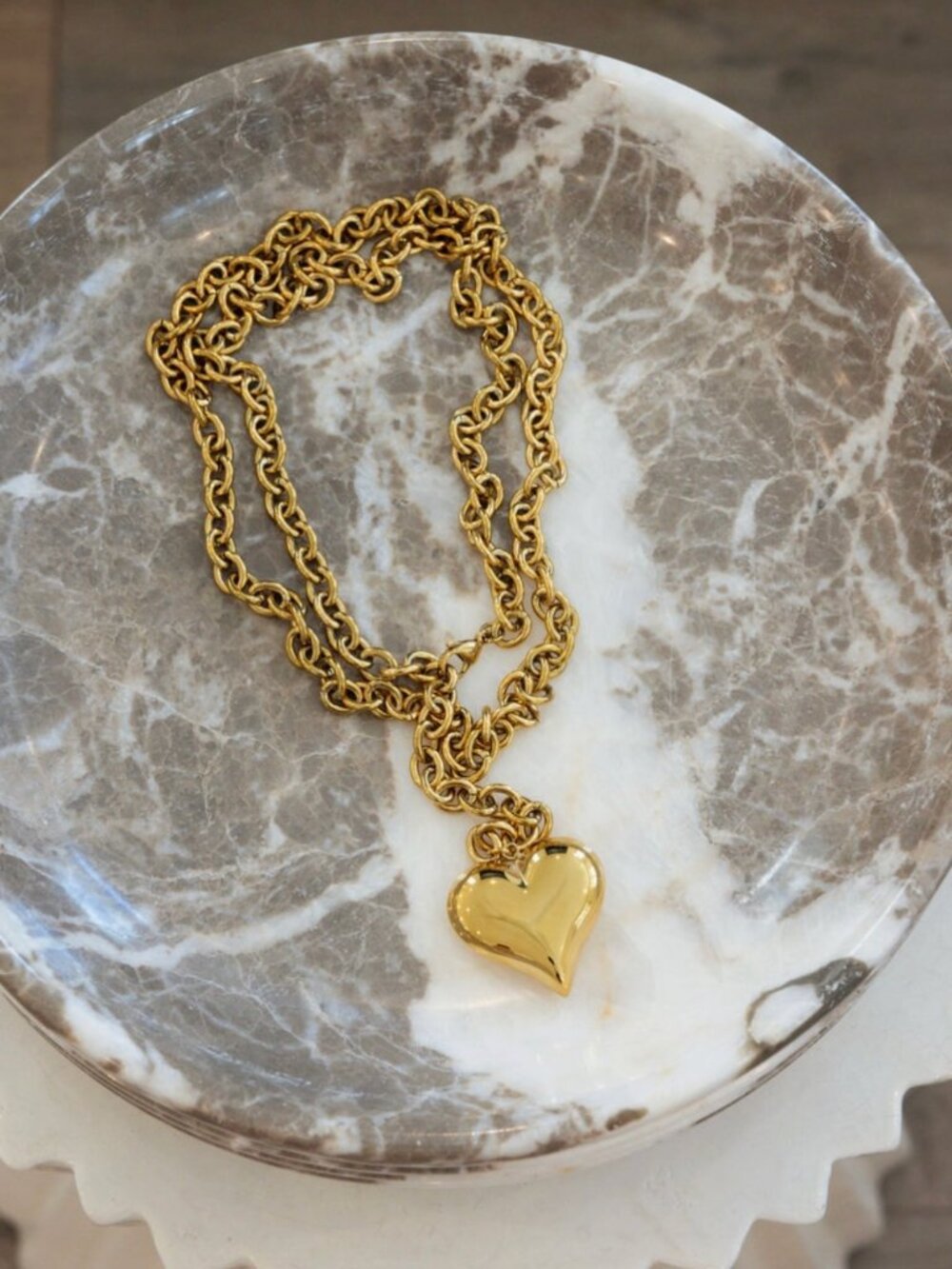 Wrap Around XI Heart Necklace